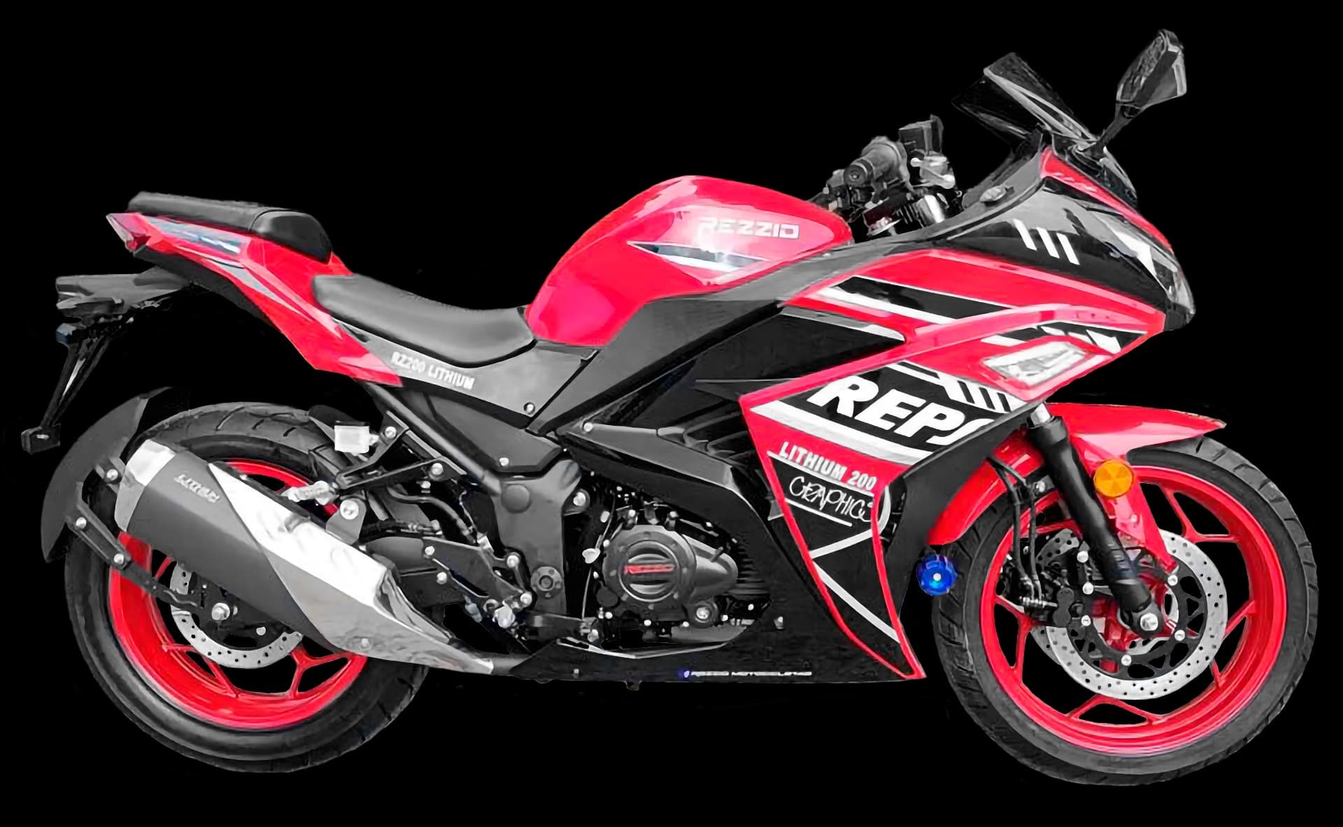 Moto de estilo Deportivas