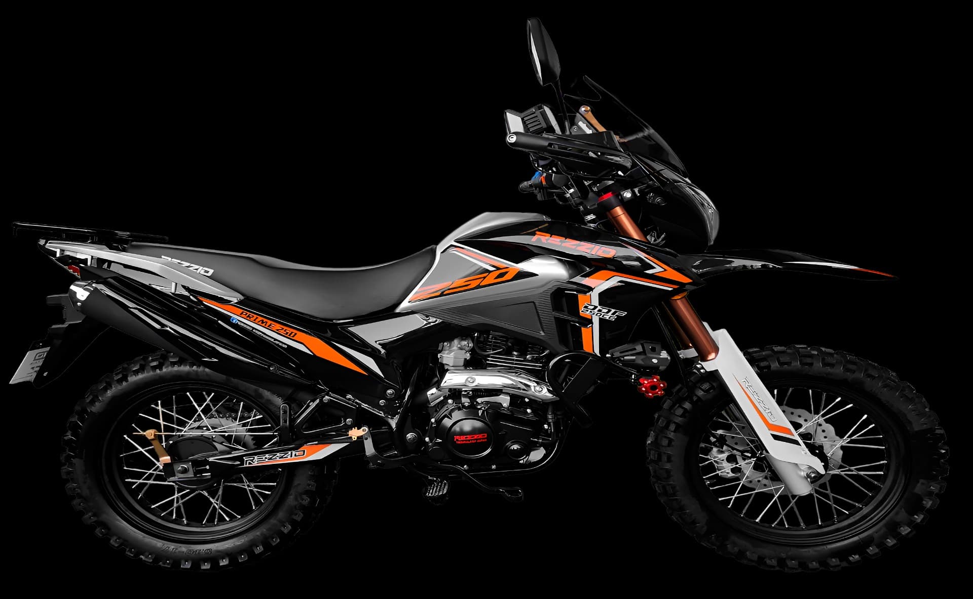 Moto de estilo Todoterreno